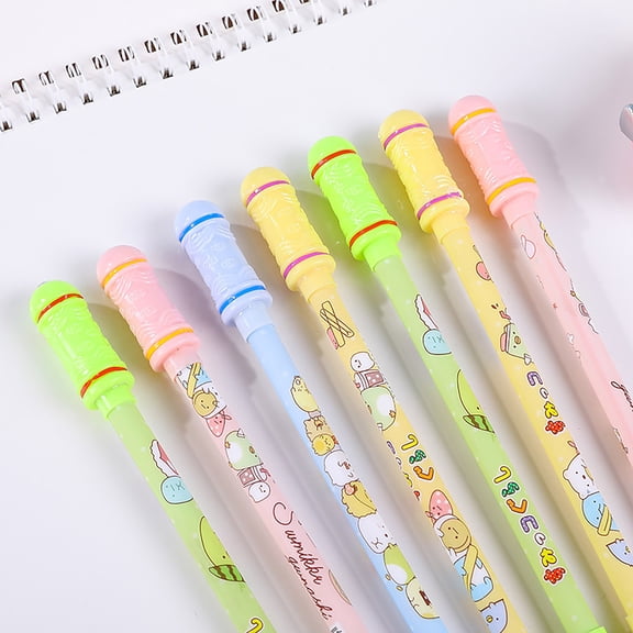 Creative Spinning Pen Students Gaming Rotating Pen, Erasable Blue Ink Pen For Beginner Practice Tools Toy Stationery Gifts Office&Craft&Stationery