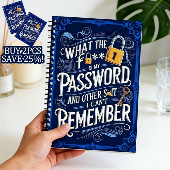 Creative Spiral Notebook - Password Lock Journal, Multi-Functional Diary with Secure Cover, Portable Notepad with Lined Pages, School Supplies Personal Writing, Travel Journal for Home Study,2PCS