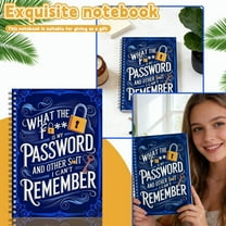 Creative Spiral Notebook - Password Lock Journal, Multi-Functional Diary with Secure Cover, Portable Notepad with Lined Pages, School Supplies Personal Writing, Travel Journal for Home Study,1PC