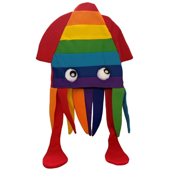 Creative Squid Headgear Hat Comfortable Headcover Cap For Party Gathering Wear Cosplay Hat for Theme Event Photography