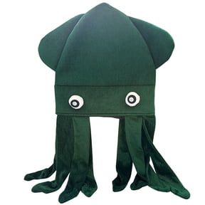 Creative Squid Headgear Hat Comfortable Headcover Cap For Party Gathering Wear Cosplay Hat for Theme Event Photography