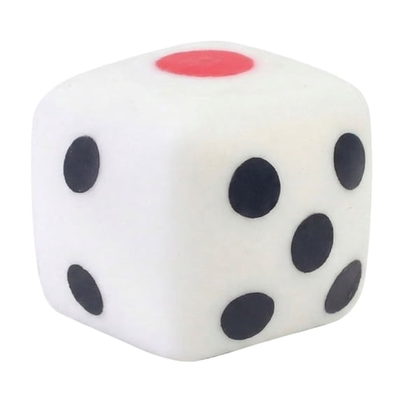 Creative Squishy Slow Rising Squishy Stress Relief Ball,Soft Cube Shape Numbered Dots Anxiety Calming Fidget Squeeze for Adults Office Desk Game,As Shown