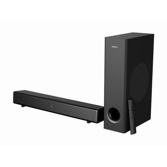 Creative Stage 360 2.1 Bluetooth Sound Bar Speaker 120 W RMS Black 51MF8385AA001