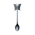 thumbnail image 1 of Creative Stainless Steel Butterfly Spoon Dessert Cake Tea Set Coffee Spoon Kitch, 1 of 1