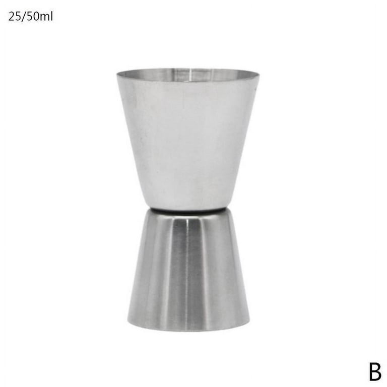 Pangheng Creative Stainless Steel Kitchen Double-head Cocktail Jigger Double Shot Device Measuring Cup Bartender Tool