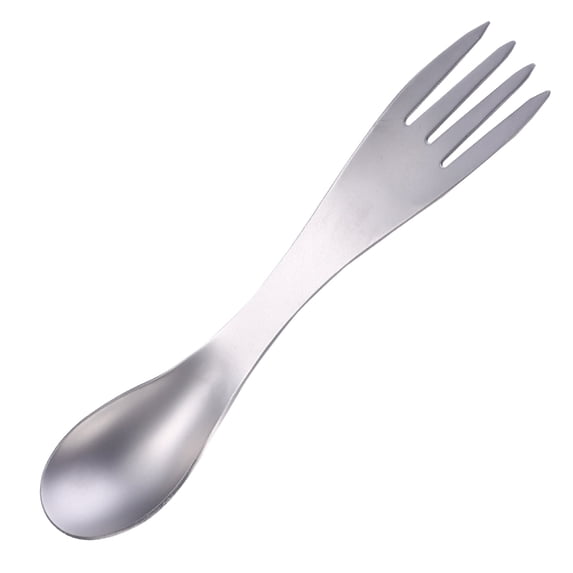 Creative Stainless Steel Spoon And Fork Dual Purpose Multipurpose Cutlery