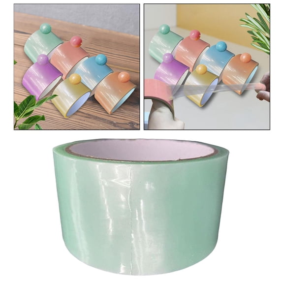 Creative Sticky Ball Rolling Tape Crafts Educational Toy DIY Sensory Toy Crafting Tape for Kids Party Home Birthday Gift Accessories Green