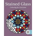 thumbnail image 1 of Creative Stress Relieving Adult Coloring Book: Stained Glass: Coloring for Everyone (Paperback), 1 of 1