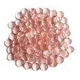 thumbnail image 1 of Creative Stuff Glass - Medium Size - Glass Gems - Vase Fillers - Aquarium Decorations (3 lb Pinky Peach Medium), 1 of 1