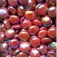 thumbnail image 1 of Creative Stuff Glass - Medium Size - Glass Gems - Vase Fillers - Aquarium Decorations (4 lb Opal Red Irid Medium), 1 of 1