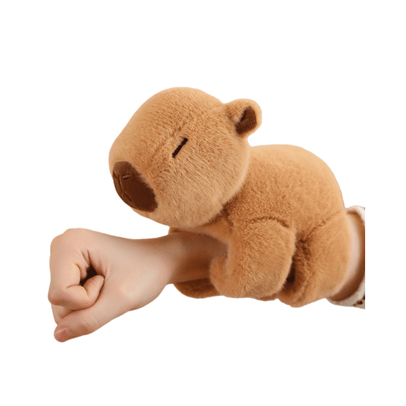 Creative Stuffed Animal Plush Toy, Soft Fluffy Filled Plushie with Wrap-Around Design, Cute Husky, Raccoon, Capybara, and Monkey Designs, Cozy Decorative Plush Gift for Family and Friends