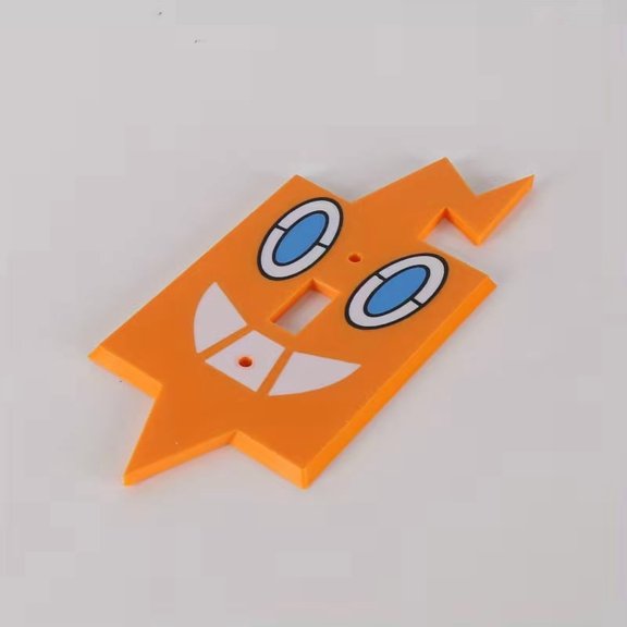 Creative Style Light Switch Panel for Modern Home Decor Unique Wall Plate for Stylish Interior Design, Compatible with Standard Lighting Systems