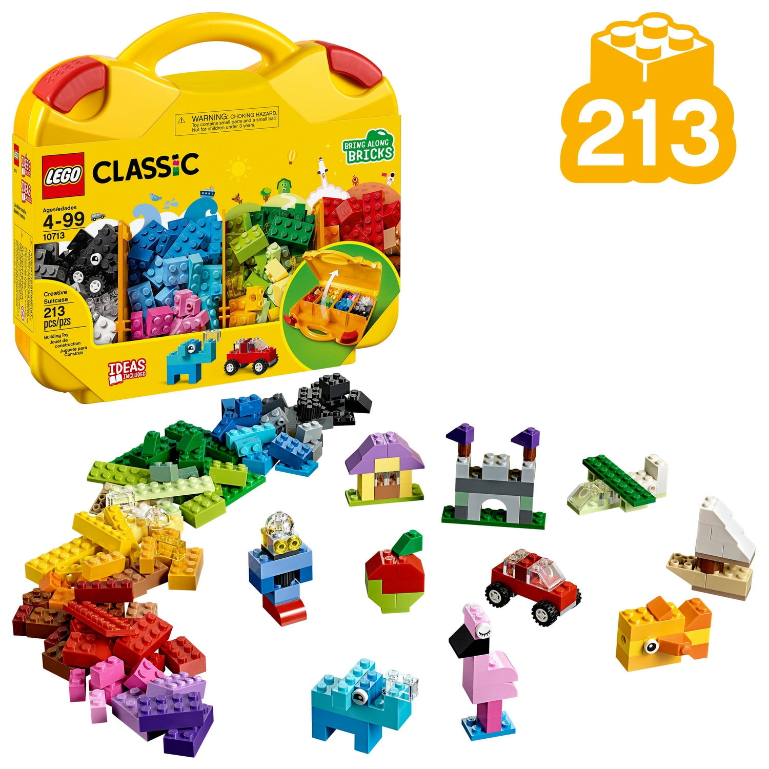 LEGO Classic Creative Suitcase 10713 - Fun Colorfu