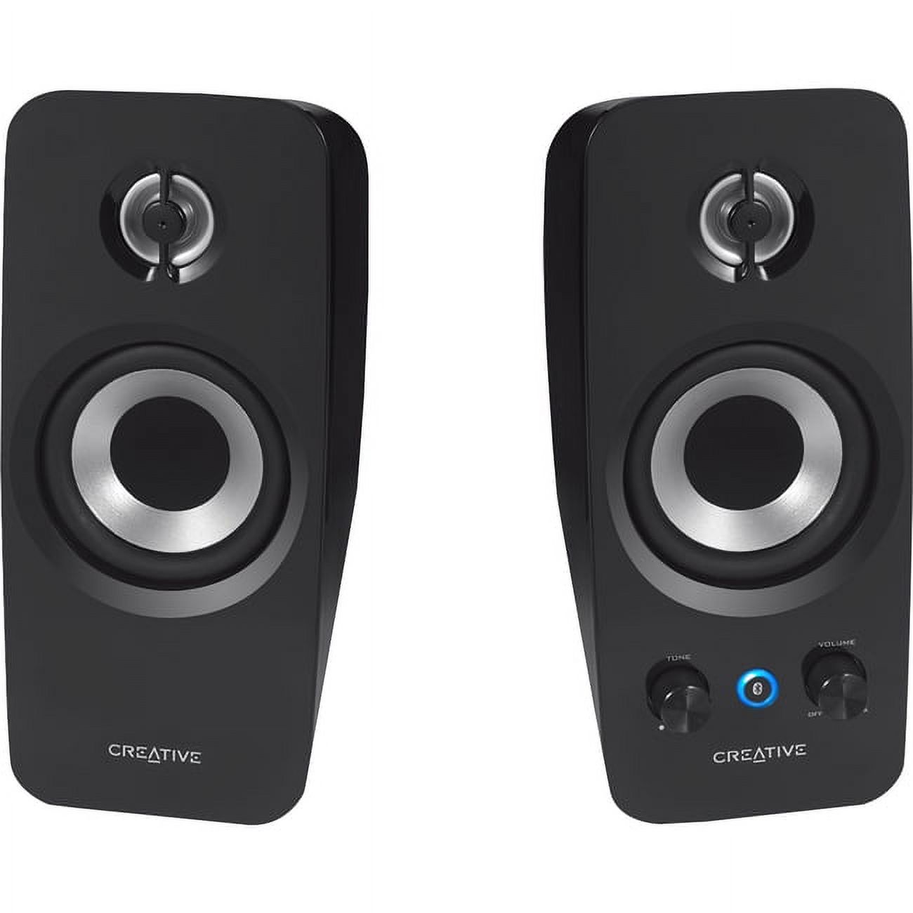 Creative T15 2.0 Speaker System - Wireless Speaker(s) - 32.8 ft - Bluetooth - image 1 of 4