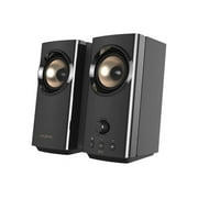 Creative T60 2.0 Bluetooth Speaker System - 30 W RMS - Black - Desktop - 50 Hz to 20 kHz