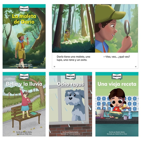 Creative Teaching Foneticos Decodable Readers Set 1 Picture Book 18 Books/Set (CTP11022)