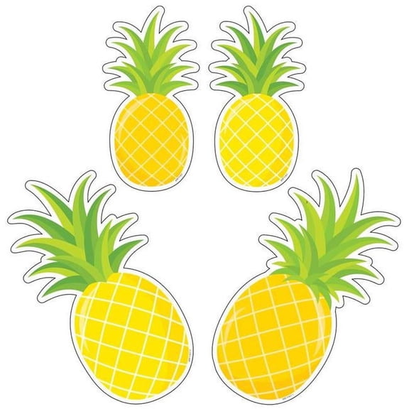 Creative Teaching Press Palm Paradise Pineapple Party 6" Designer Cut-Outs (CTP10226)