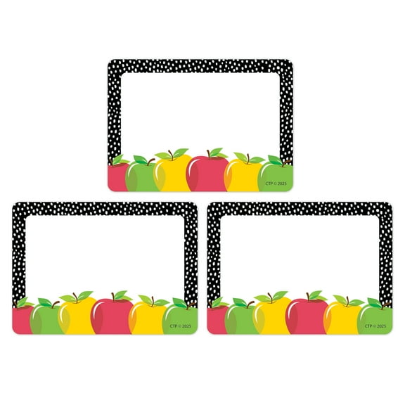 Creative Teaching Press Apple Time Labels, 36 Per Pack, 3 Packs