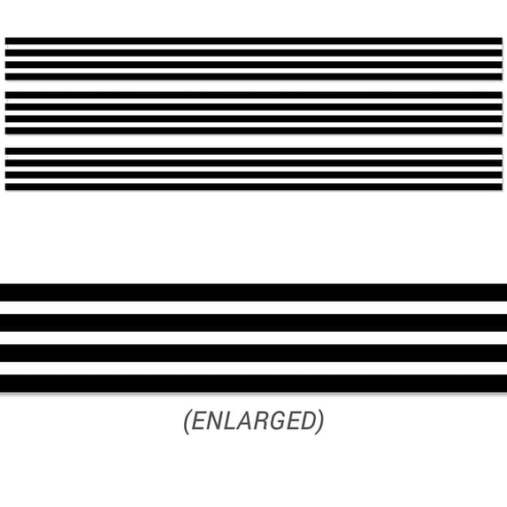 Creative Teaching Press Black Stripes Border, 3 Packs