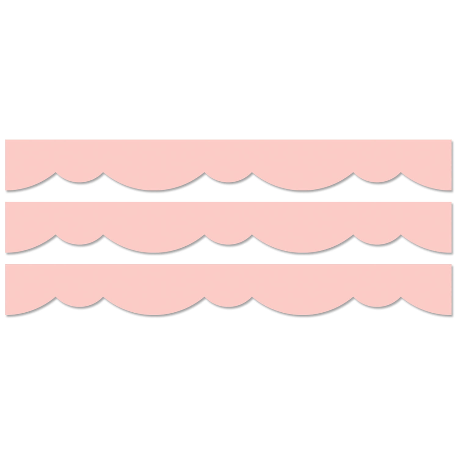 Creative Teaching Press Blush Stylish Scallops EZ Border, 48 Feet