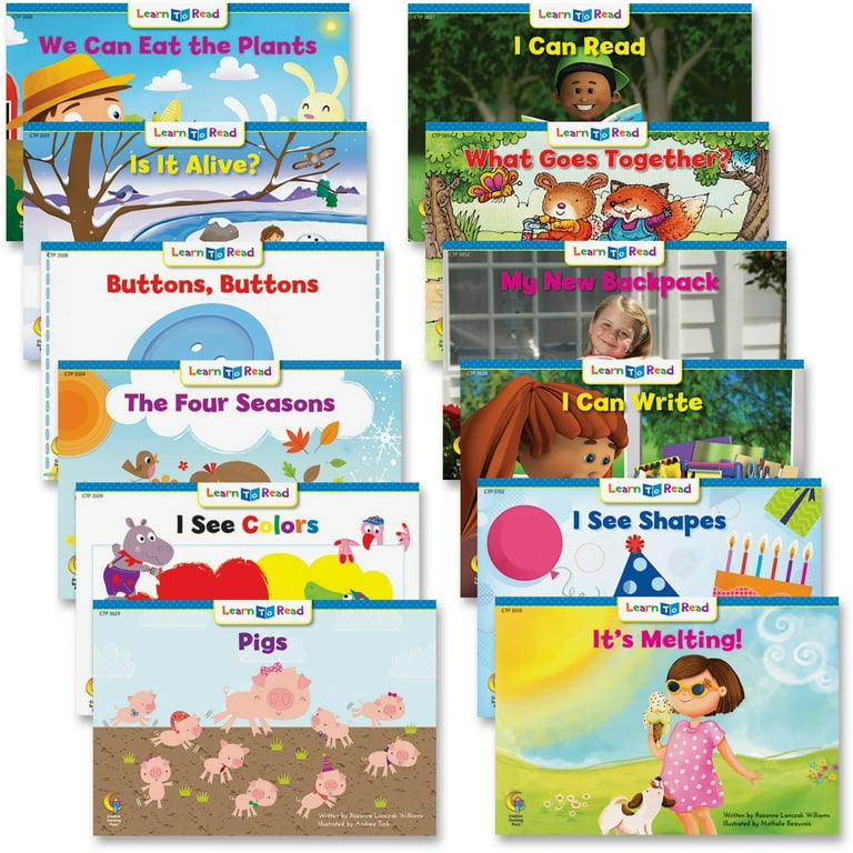 Creative Teaching Press, CTC8030, Learn To Read GRL B Pack, 12