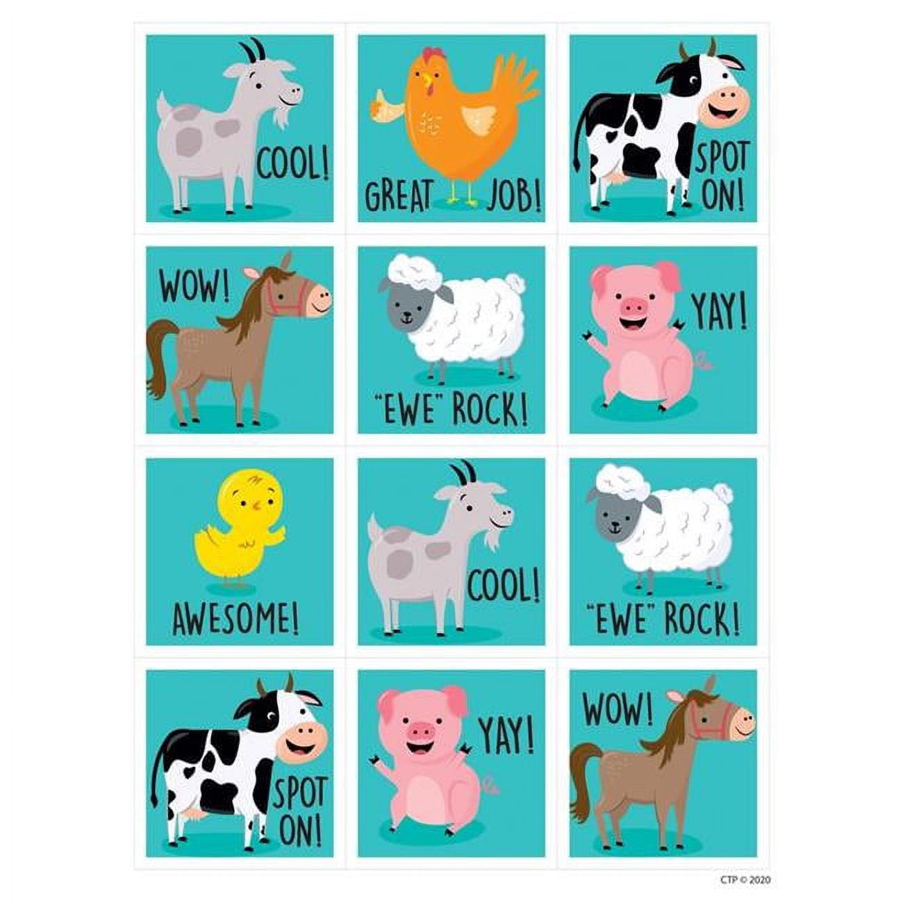 Creative Teaching Press CTP10210 Farm Friends Reward Stickers - Walmart.com