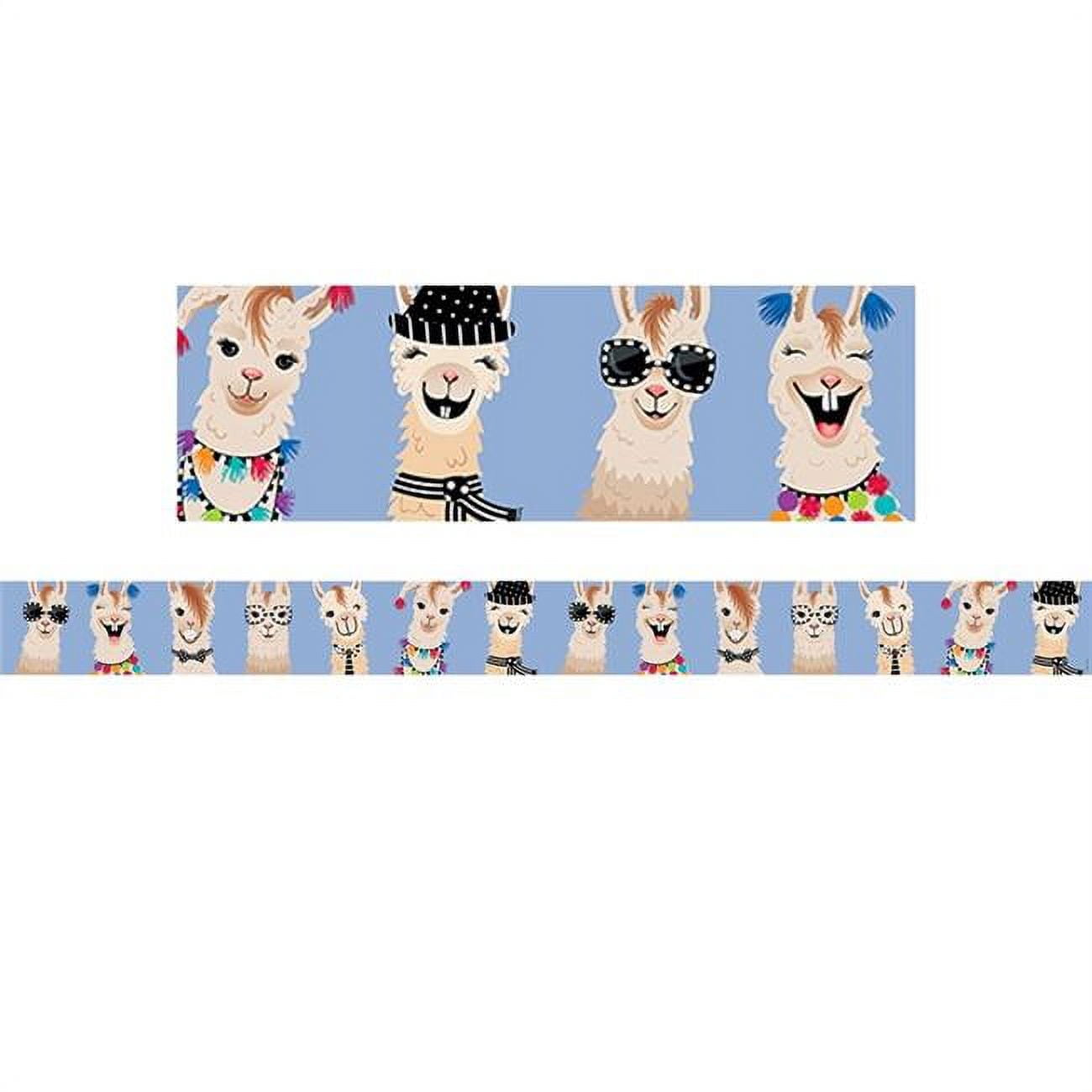 Creative Teaching Press CTP6812-6 Llamas Border - Pack of 6