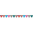 thumbnail image 1 of Creative Teaching Press CTP7142 Poppin Patterns Pennant Border, 1 of 2