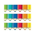 thumbnail image 1 of Creative Teaching Press Core Decor Colorful Doodle Pencils EZ Border, 48 Feet Per Pack, 3 Packs, 1 of 2