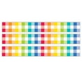 thumbnail image 1 of Creative Teaching Press Core Decor Rainbow Buffalo Check EZ Border, 48 Feet Per Pack, 3 Packs, 1 of 2