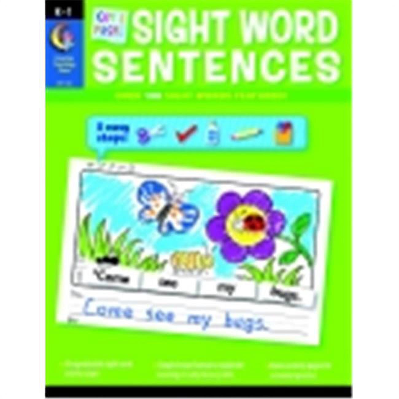 Creative Teaching Press Cut & Paste Sight Word Sentences - Walmart.com