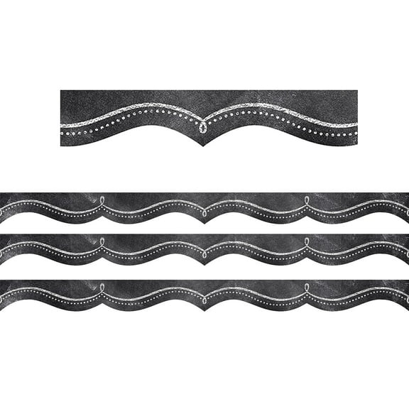 Creative Teaching Press Dotted Swirl EZ Border, 48 Feet Per Pack, 3 Packs