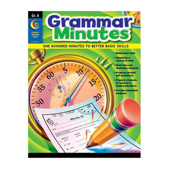 Creative Teaching Press Grammar Minutes Gr 6