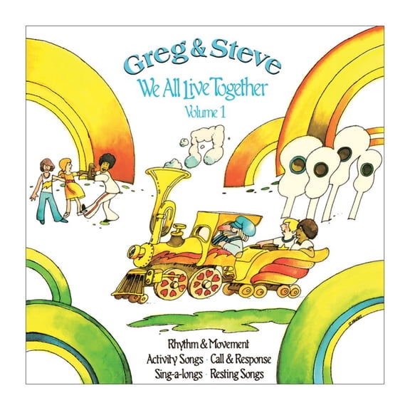 Creative Teaching Press Greg & Steve: We All Live Together CD Set - Set of 4