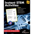 thumbnail image 1 of Creative Teaching Press Instant STEM Activities Workbook, 120 Pages, Grade 4, 1 of 2