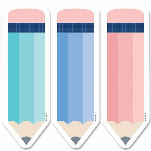 Creative Teaching Press CTP8664 6 in. Calm & Cool Pencils Designer Cut-Outs