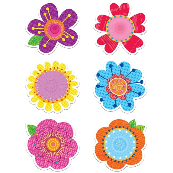 Creative Teaching Press Springtime Blooms 6 In Cut Outs