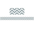 thumbnail image 1 of Creative Teaching Press Slate Gray Chevron Border, 35 Feet Per Pack, 6 Packs, 1 of 2