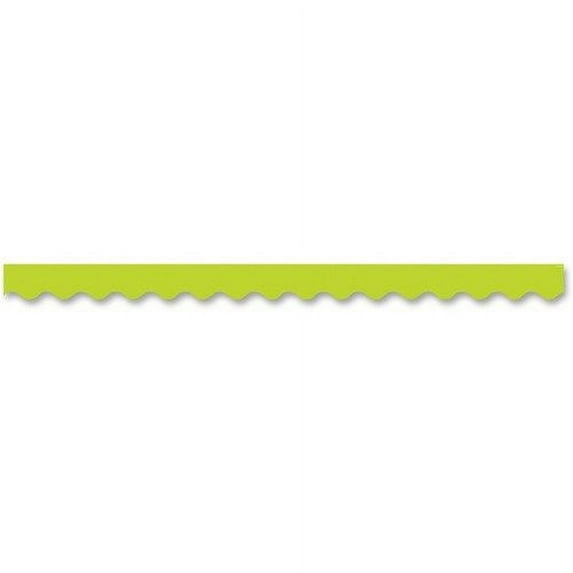 Creative Teaching Press Wavy Border, 2-1/4"x35', Lime Green (CTC67971)