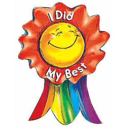 CREATIVE TEACHING PRESS CTP1086 RIBBON REWARDS I DID MY BEST 36 PACK