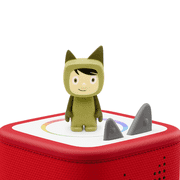 tonies Green/Light Creative Audio Toy Figurine - Record and Upload up to 90 Minutes of Your Own Stories and Songs, Age Group 3+