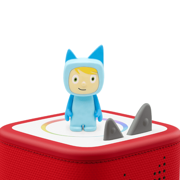 tonies Light Blue/Light Creative Audio Toy Figurine - Record and Upload up to 90 Minutes of Your Own Stories and Songs, Age Group 3+