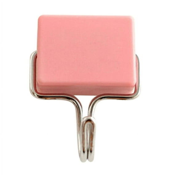 Creative Tools Magnetic Hooks School Locker Hook Refrigerator Hanger Pink