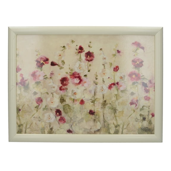 Creative Tops Wild Field Poppies Cushioned Bean Bag Lap Tray, 44 x 34 cm (17.5" x 13.5") - Multi-Colour