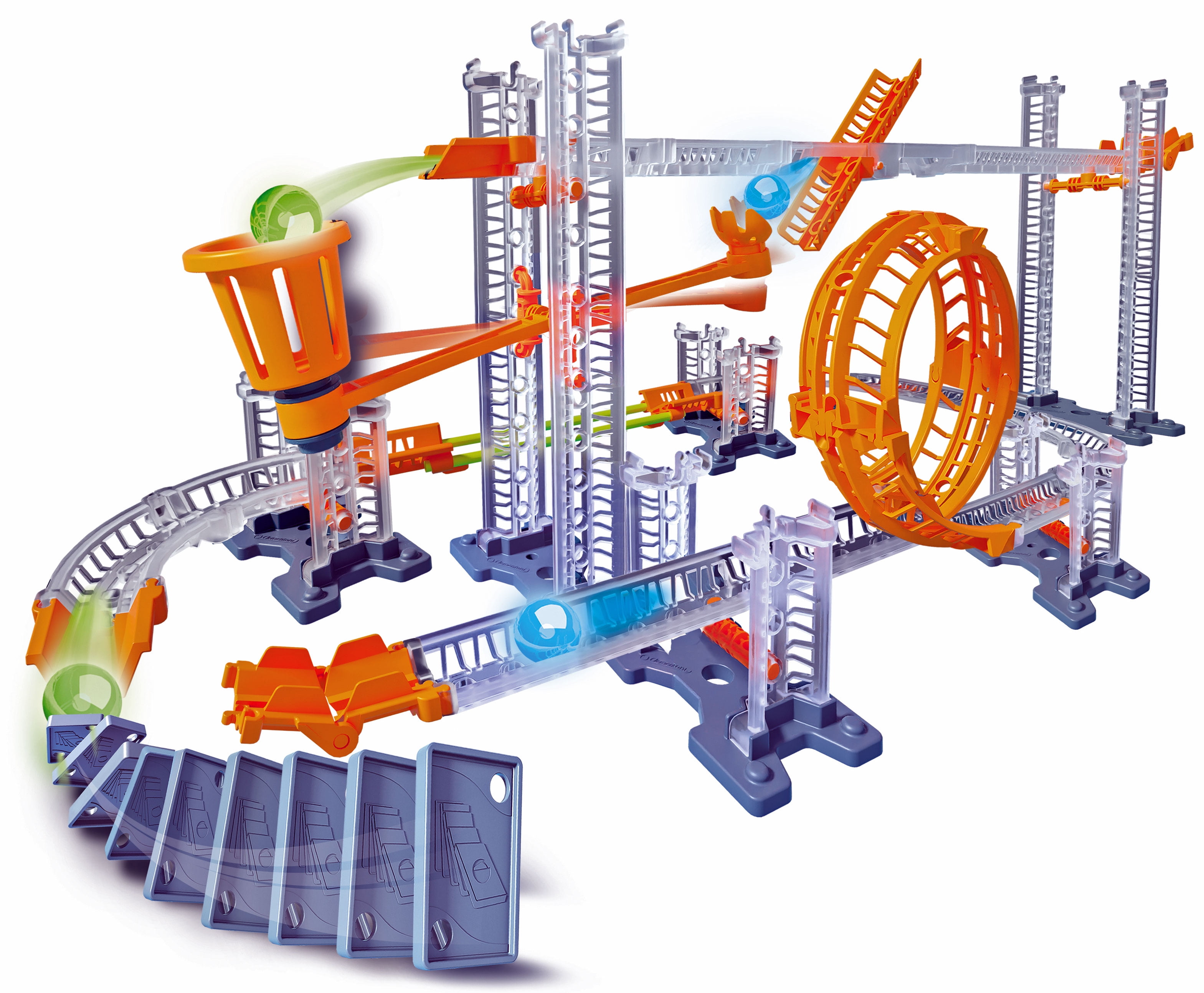 Creative Toy Company - Action Reaction Glow Effect - Kids Building Set ...