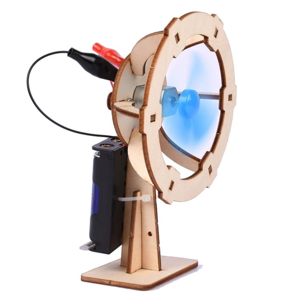 Creative Toy electric Fan Wooden Personal Fan