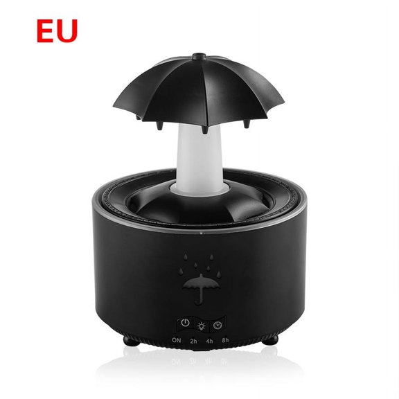 Creative Umbrella Water Drop Air Humidifier With Colorful Light Raindrop Aroma Essential Oil Diffuser Aromatherapy Humidifier