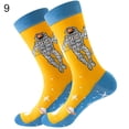 thumbnail image 1 of Creative Unisex Cotton Warm Planet Universe Series Harajuku Winter Men Socks Astronaut Socks Long Socks Hip Hop 9, 1 of 8