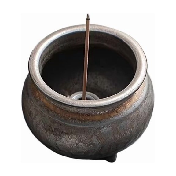Creative Vintage Ceramic Incense Stick Holder - Elegant Home and Office Decor for Relaxation and Aesthetics