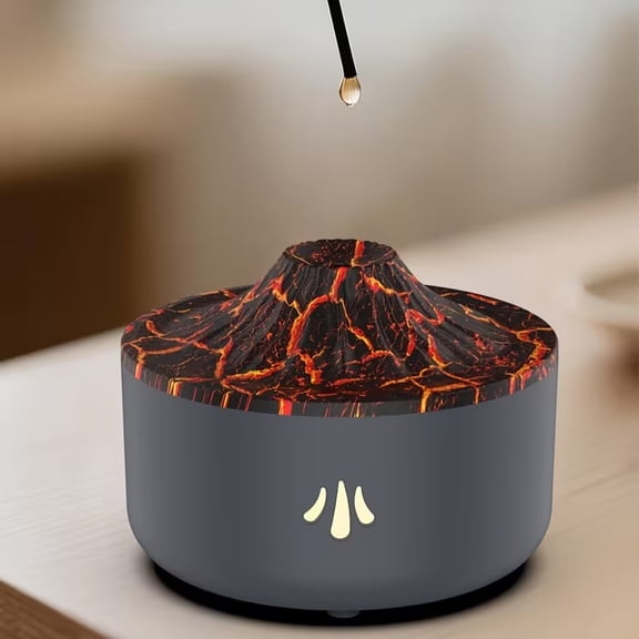 Creative Volcanic Lava Aromatherapy Humidifier | USB Desktop Fragrance Machine for Home & Office